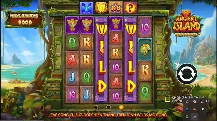 Tựa game được yêu thích Ancient island